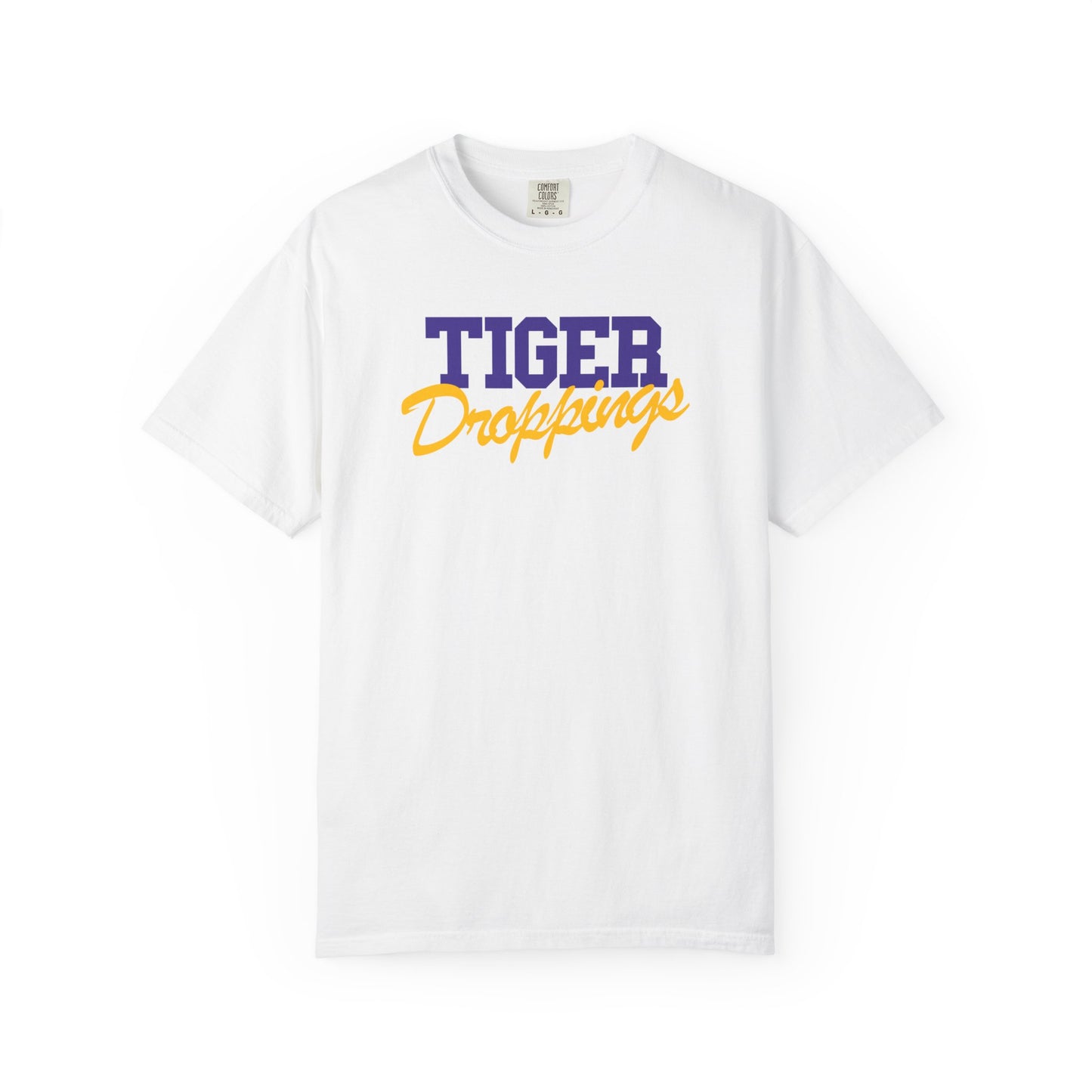 Tiger Droppings Script Tee
