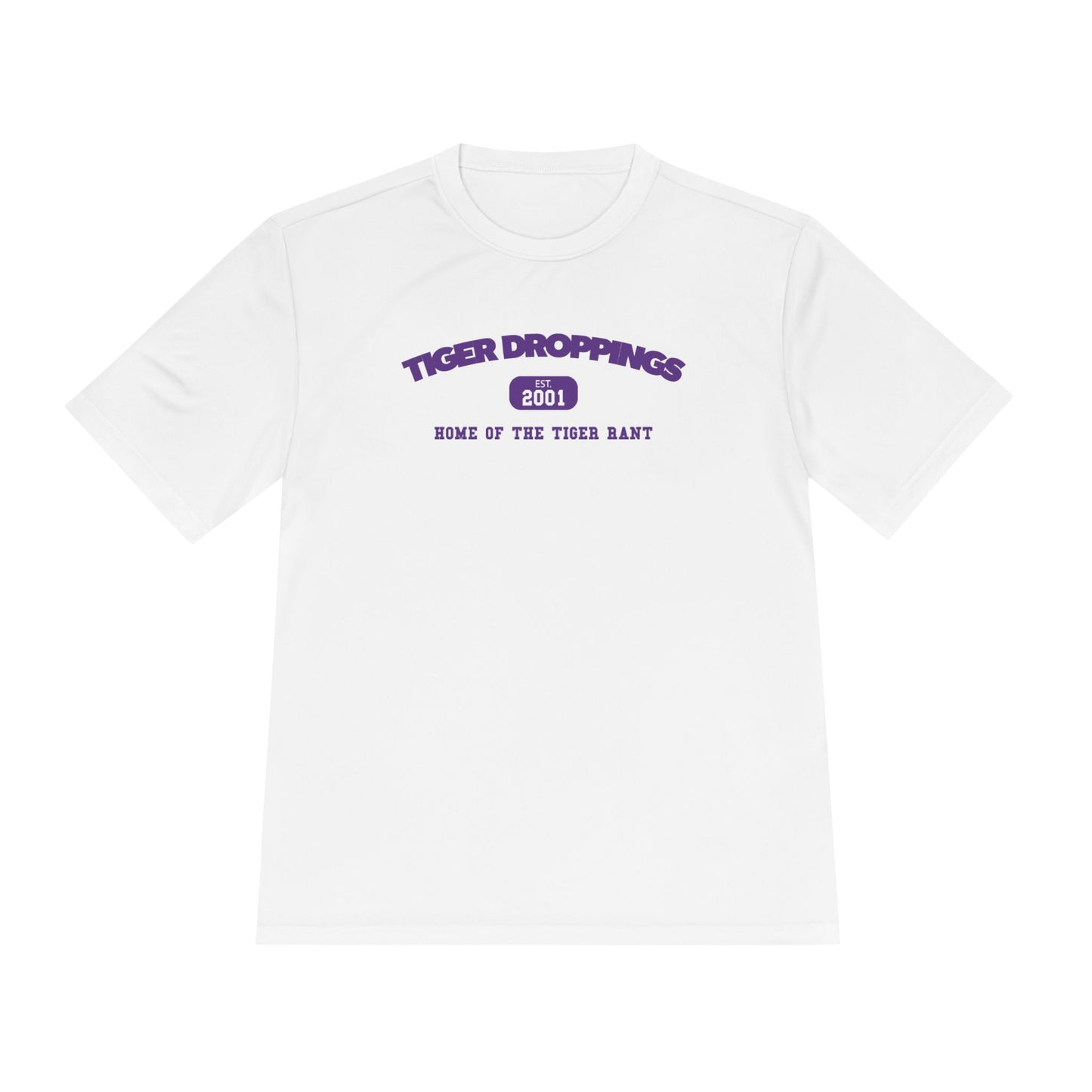 Home of the Tiger Rant Performance Tee